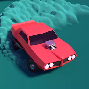 Mad Drift - Low Poly раннер с элементами дрифт гонок