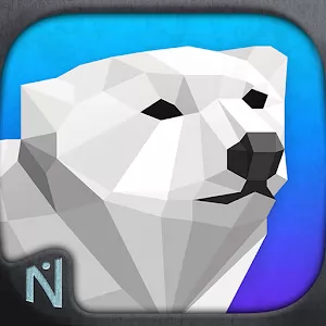 Polybear: Ice Escape [unlocked] - One touch таймкиллер с low poly графикой