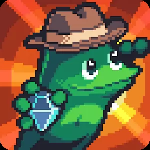 Temple Toad - Красивый пиксельный one touch таймкиллер