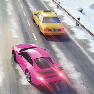 Traffic: Need For Risk & Crash [Много денег] - 3D гоночный ранер по американским дорогам