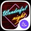 Herunterladen Wonderful Night theme for APUS