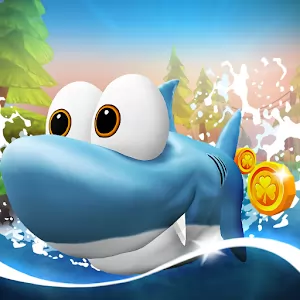 Choppy Fish : 3D Run - Собирайте монетки в трехмерном раннере