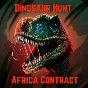 Dinosaur Hunt: Africa Contract [Много денег] - Шутер-песочница. Бегайте и уничтожайте