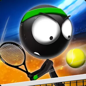 Stickman Tennis 2015 [мод] - Аркадный теннис с нарисованными человечками