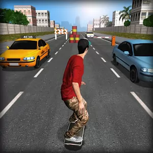 Street Skater 3D [Много денег] - Ранер в стиле экстримаельных видов спорта