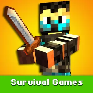 Survival Games [Много денег] - Выживание на огромных аренах в стиле Майнкрафт