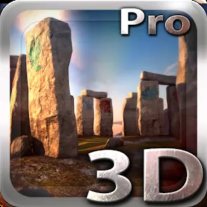 3D Stonehenge Pro lwp - Живые обои с изображение Стоунхендж