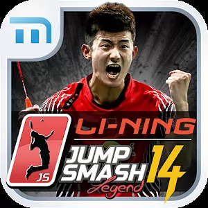 Badminton Jump Smash 2014 [Много денег] [Mod Money] - Симулятор бадминтона с отличной графикой