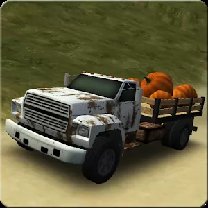 Dirt Road Trucker 3D - Провези груз на грузовике. Игра с элементами физики