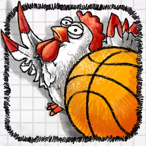 Doodle Basketball 2 - Симулятор баскетбола с оригинальной графикой