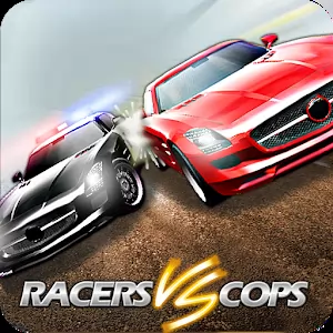 Racers Vs Cops (Гонщики против копов) - Сумасшедший гоночный экшен. Участвуйте в погонях и уходите от преследований