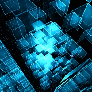Matrix 3D Cubes - Живые обои с кубом