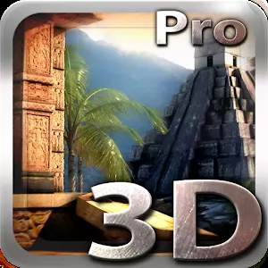 Mayan Mystery 3D Pro lwp - Живые обои с изображение древних пирамид