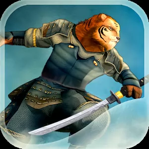 Samurai Tiger [Бесплатные улучшения] - Динамичная ролевая игра с элементами экшена