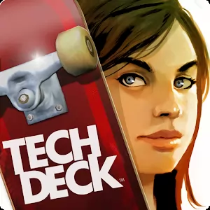 Tech Deck Skateboarding [Много денег и золота] - Аркадный симулятор скейтбординга