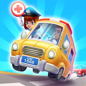 Car Puzzle Puzzles Games Match 3 traffic game [Adfree] - Colorful three in a row puzzle with cars