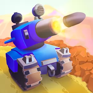 Hills of Steel Tank Arena [Mod Money] - Exciting arcade action with multiplayer