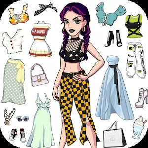 Vlinder Story: одевалки игры игра для девочек [Unlocked] - Классическая игра-одевалка с созданием стильных образов