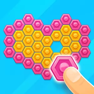Hexagon Block Arts - Затягивающая аркада с расслабляющей атмосферой