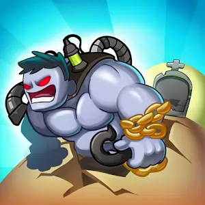 Plant Defense Merge and Building Defense Zombie [Free Shopping/Adfree] - Interesting Tower Defense in an unusual world