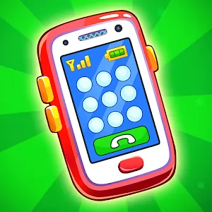 Babyphone baby music games with Animals Numbers - Educational and fun arcade game for kids