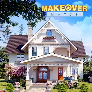 Makeover Match: Home Design & Happy Match Tile [Много денег] - Красочная 3D головоломка с более 1000 уровней