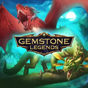 Gemstone Legends — приключенческая тактическая RPG - Тактическая ролевая игра с три в ряд головоломками