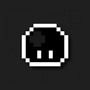 A Blob and his Box - Чёрно-белый платформер с пиксельным оформлением