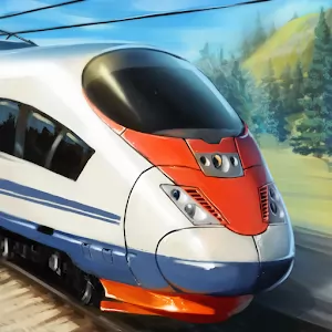 Скоростные Поезда [Unlocked] - Реалистичный симулятор управления пассажирским поездом