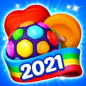 Blast Bomb: Match3 Cube Puzzle [Много денег] - Затягивающая три в ряд головоломка с красочным оформлением