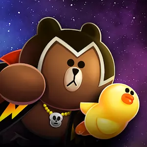 LINE Rangers BrownCony Wars - An exciting adventure with the rangers