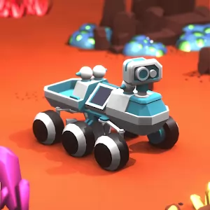 Space Rover Planet mining [Free Shopping] - Mastering the Red Planet in a fun simulator