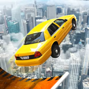 Mega Ramp Car Jumping [Много денег/без рекламы] - Захватывающая аркадная гонка с невообразимыми трюками