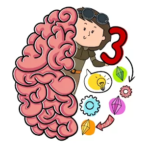 Brain Test 3 Tricky Quests [Free Shopping/Adfree] - Non-trivial and funny logic puzzles