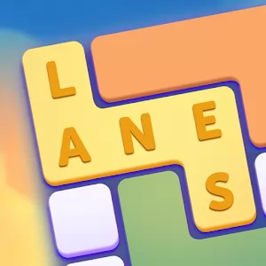 Word Lanes Relaxing Puzzles [много бонусов] - Colorful and interesting word puzzle