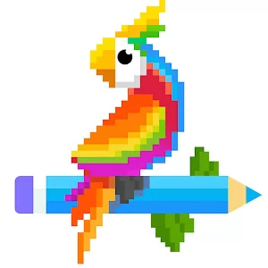 Pixel Art Coloring Games - Pixel game coloring by numbers