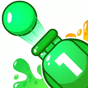 Power Painter [Free Shopping] - Puzzle arcade, stylized tower defense