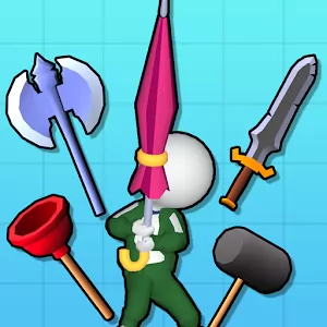Draw Weapon 3D [Adfree] - A fun casual arcade game with interesting levels