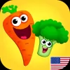 تحميل Funny Food Educational games for kids 3 years old [Adfree]
