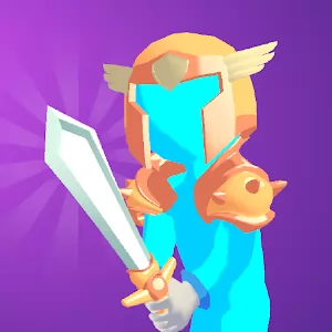 Hyper Knight [Mod Money/Adfree] - Colorful arcade game with battles with monsters