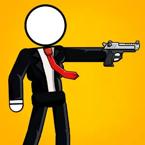 The Gunner Stickman Gun Hero [unlocked/Adfree] - Bright and dynamic arcade shooter