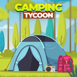 Camping Tycoon [Бесплатные покупки] - Красочный и интересный аркадный симулятор