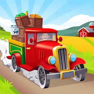 Idle Farming Tycoon Build Farm Empire [Mod Money] - Building a farming empire in a vibrant clicker game