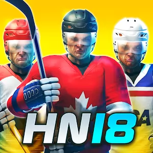 Hockey Nations 18 - Спортивный симулятор профессионального хоккея в 3D