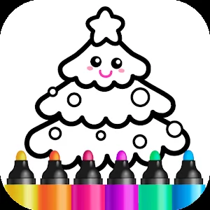 Bini Drawing for Kids Learning Games for Toddlers [unlocked/Adfree] - An exciting drawing game for little Gamers from 2-3 years old