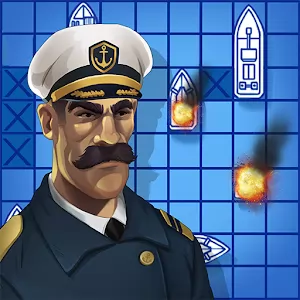Sink the Fleet Sea War [Mod Money] - Strategic game in the style of the legendary board game 