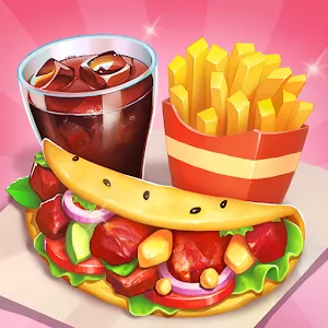 Cooking CenterRestaurant Game [Mod Money] - A colorful cooking simulator