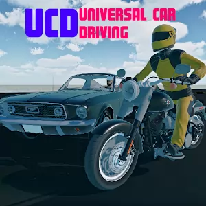 Universal Car Driving [Mod Money] - محاكاة القيادة الأكثر إثارة للاهتمام مع عالم مفتوح