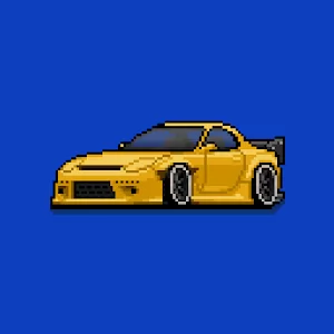 Pixel Car Racer [Unlocked/много денег] - Пиксельные гонки с детальным тюнингом