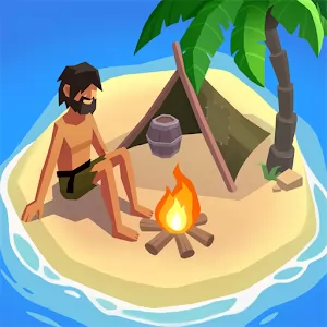 Merge Island Castaway - Survival on the island in a casual puzzle